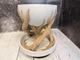 Декоративное кашпо под мрамор с деревянными ветками, 19 см, 3D-печать - изображение 2
