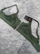 Бюстгальтер топ без кісточок (застібка спереду та позаду) Hunkemoller (для допомоги жінкам після мастектомії) - ЗЕЛЕНИЙ - XS - изображение 5