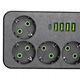 Мережевий фільтр-подовжувач 5 розеток 4xUSB-A 1xUSB-C 3м чорний HP-5-50 - изображение 5