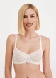 Бюстгальтер мереживний з кісточками Giulia Cloe 1614/31 80B White-cream pink - зображення 2