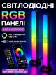 Умные RGB светодиодные панели 2 шт. по 24 см с музыкальной синхронизацией, AP Smart управление, декоративные LED панели для интерьера - изображение 1
