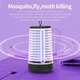 USB лампа-пастка от комаров мух и насекомых с UV-светом - изображение 5