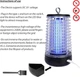 USB лампа-пастка от комаров мух и насекомых с UV-светом - изображение 8