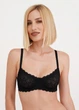 Бюстгальтер мереживний з кісточками Giulia Cloe 1614/31 85C Black - зображення 2