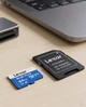 Карта памяти Lexar Blue Plus microSDXC 64 ГБ U1 V10 A1 + SD-адаптер (LMSBLPL064G-BNANG) - изображение 4