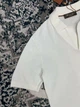 Мужское белое поло Loro Piana Лоро Пиана хлопок и шелк, премиальный трикотаж размер XL - изображение 5