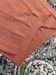 Мужская трикотажная футболка поло кирпичного цвета Brunello Cucinelli Henley из льна и хлопка размер M - изображение 10