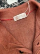 Мужская трикотажная футболка поло кирпичного цвета Brunello Cucinelli Henley из льна и хлопка размер M - изображение 11