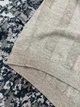 Мужская бежевая трикотажная футболка-поло Brunello Cucinelli Henley из льна и хлопка размер M - изображение 9