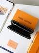 Чоловічий гаманець портмоне Louis Vuitton чорний (137) - изображение 7