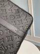 Дорожня сумка Louis Vuitton Keepall 50 чорна (141) - изображение 4