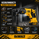 Безщітковий акумуляторний перфоратор DeWalt DCH133NT (36V, 6 Ah) - зображення 3