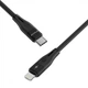 Кабель Proove Soft Silicone Type-C to Lightning 27W (1m) black - изображение 3