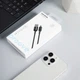 Кабель Proove Flex Metal Type-C to Lightning 27W (1m) white - зображення 5