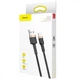 Кабель Baseus Cafule Lightning 1.5A (2m), Золотистий / синій - зображення 2