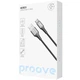 Кабель Proove WireX USB to Type-C 3A (1m) black - зображення 1