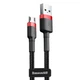 Кабель Baseus Cafule Micro USB 2.4A (1m), Красный / черный - изображение 1