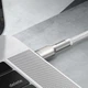 Кабель Baseus Cafule Metal Type-C to Type-C 100W (1m), Белый - изображение 4