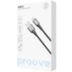 Кабель Proove WireX USB to Lightning 2.4A (1m) black - изображение 2