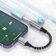 Переходник AUX Proove SoundMesh Lightning to 3.5mm gray - изображение 3