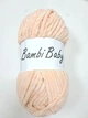 Плюшева пряжа Bambi Babi Велюр колір 05 ніжний персик 100 г/110 м - изображение 2
