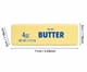 Мягкая эластичная игрушка-антистресс Salted Butter в форме сливочного масла / сквиш для рук, желтый (143450481) - изображение 4