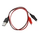 Кабель переходник USB Type-A — зажимы «крокодил» (60 см) для питания и тестирования - изображение 1