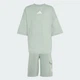 Детский комплект (футболка + шорты) для мальчика Adidas KE2663 128 см Wonder Sage (4068819873129) - изображение 4