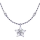 Срібне кольє Fanci Lucky Star для жінок, з підвіскою, у коробці - зображення 1
