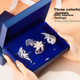 Набор брошей Mini&Yaya класса люкс в подарочной коробке для женщин, элегантный подарок на День святого Валентина или день рождения для девушки. - изображение 6