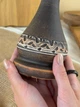 Подсвечник для дома керамический глиняный литой 18 см Гражда Ангоб - изображение 8