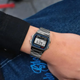 Мужские наручные часы Casio A158WA-1D Silver - изображение 11