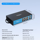 PoE-коммутатор Wopool G278, 8 портов + 2 Uplink, 120Вт, для видеонаблюдения - изображение 4
