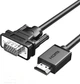 Кабель-конвертер UGREEN HDMI-VGA 20207, для приставок і ноутбуків, 1.5 м - зображення 1