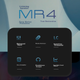 Монітор EDIFIER MR4 2.0 активний HiFi, для ПК/ТВ, настільний, чорний - зображення 1