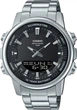 Мужские часы Casio AMW-880D-1A черные 50 м - изображение 1