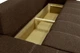 Диван Хеопс Плюс кутовий 290х150 см коричневий - изображение 6
