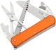 Многофункциональный нож Fox Vulpis Aluminium Orange EDC 5 инструментов Slip Joint - изображение 1