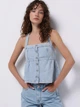 Топ женский Colin's CL1074986DN44350 M Drop Indigo Wash (8684112758350) - изображение 1