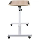 Cтолик для ноутбука ITech TS-10 White/Brown мобильный 600х400 mm регулировка высоты - изображение 7