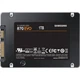 Накопитель SSD 2.5" 1TB 870 EVO Samsung (MZ-77E1T0BW) SAMSUNG MZ-77E1T0BW 1067518 - изображение 4