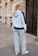 Женские Худи Стаф Серый Оверсайз С Логотипом Staff Heav Logo Mix3 Oversize L (400715) - изображение 5