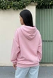 Женский Худи Стаф Розовый Оверсайз С Капюшоном Staff Lav Pink Oversize XXS (400670) - изображение 2