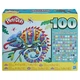 Набор пластилина Play-Doh Hasbro 100 баночек (F4636) — Большой комплект для лепки - изображение 1