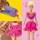 Набор для лепки Барби Рюши и бантики Play-Doh Hasbro (B0DNTSK3S3) — Пластилин с куклой Barbie - изображение 4