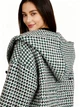 Жіноче двобортне пальто з широким капюшоном LadyLike 50 Зелений (ladlk2241865447441) - изображение 3