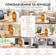 Керамический тепловентилятор A-Plus 1000 Вт настольный PTC обогреватель 2 режима защита от перегрева для помещений до 20 м² - изображение 2