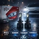 Светодиодные авто LED лампы Decker PL-08 Цоколь H11/H8/H9 5000K 12V 65W CANBUS 13000Lm в штатные места! - изображение 1