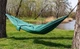 Гамак Tribe Hammock Green туристичний повнорозмірний поліестер 75 г/м² з чохлом і стропами - зображення 5