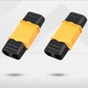 Набір конекторів AMASS XT60-Male + XT60-Female з ковпачками комплект 10шт Yellow-Black - зображення 12
